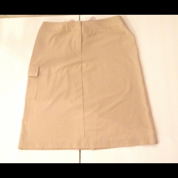 Michele Knee length Tan Skirt Women's 14 - Picture 1 of 8